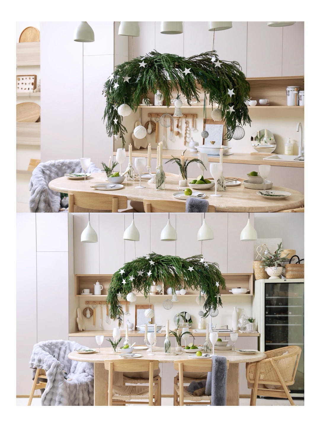 圣诞双重草莓蛋糕