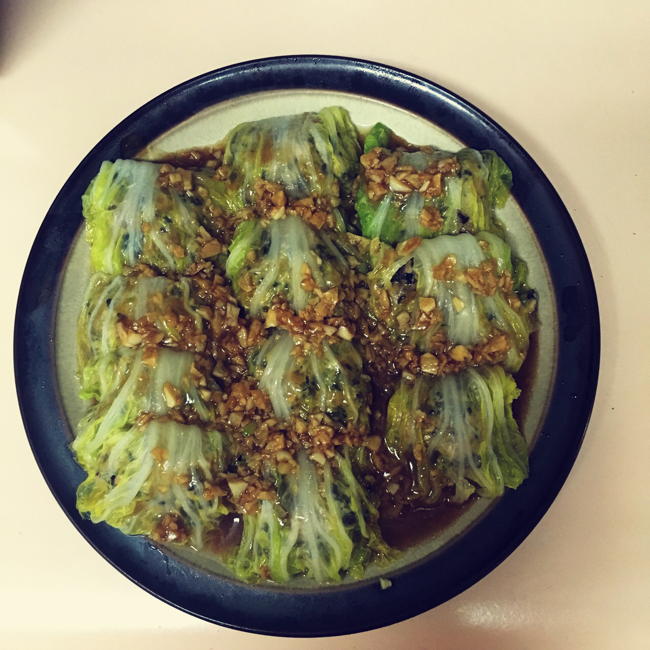 肉酿白菜卷