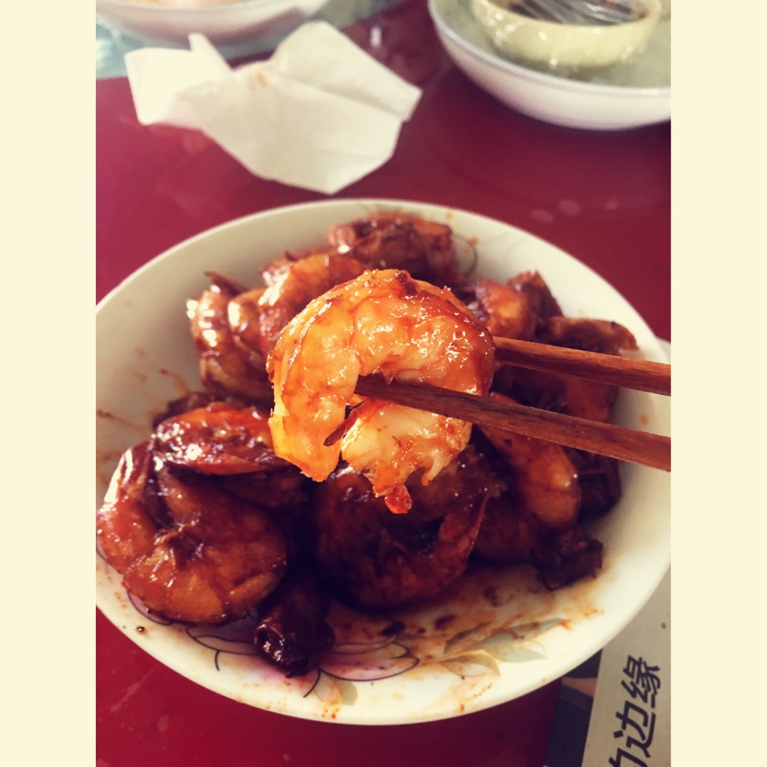 油焖大虾