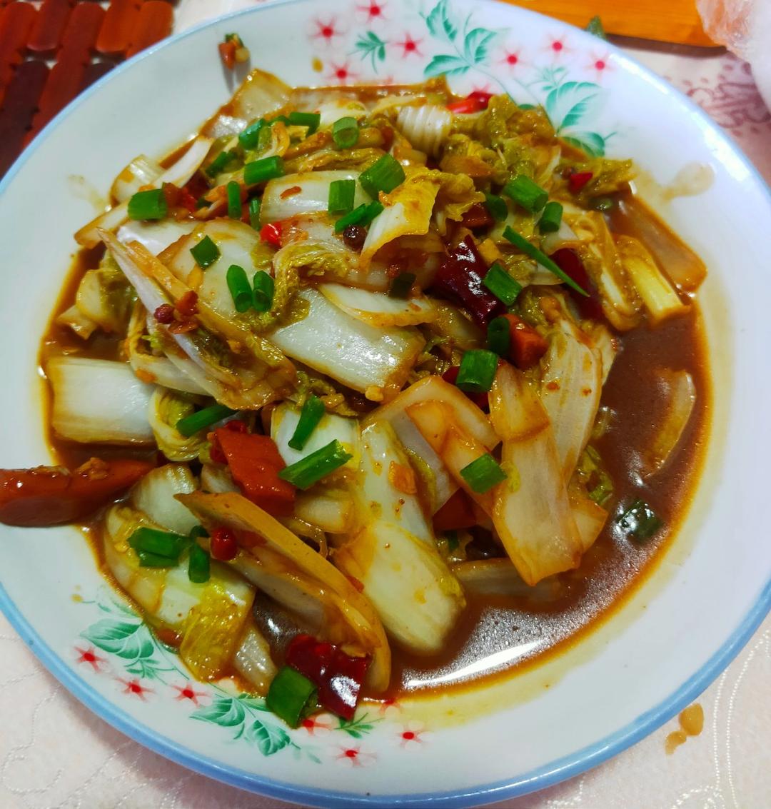 炒娃娃菜