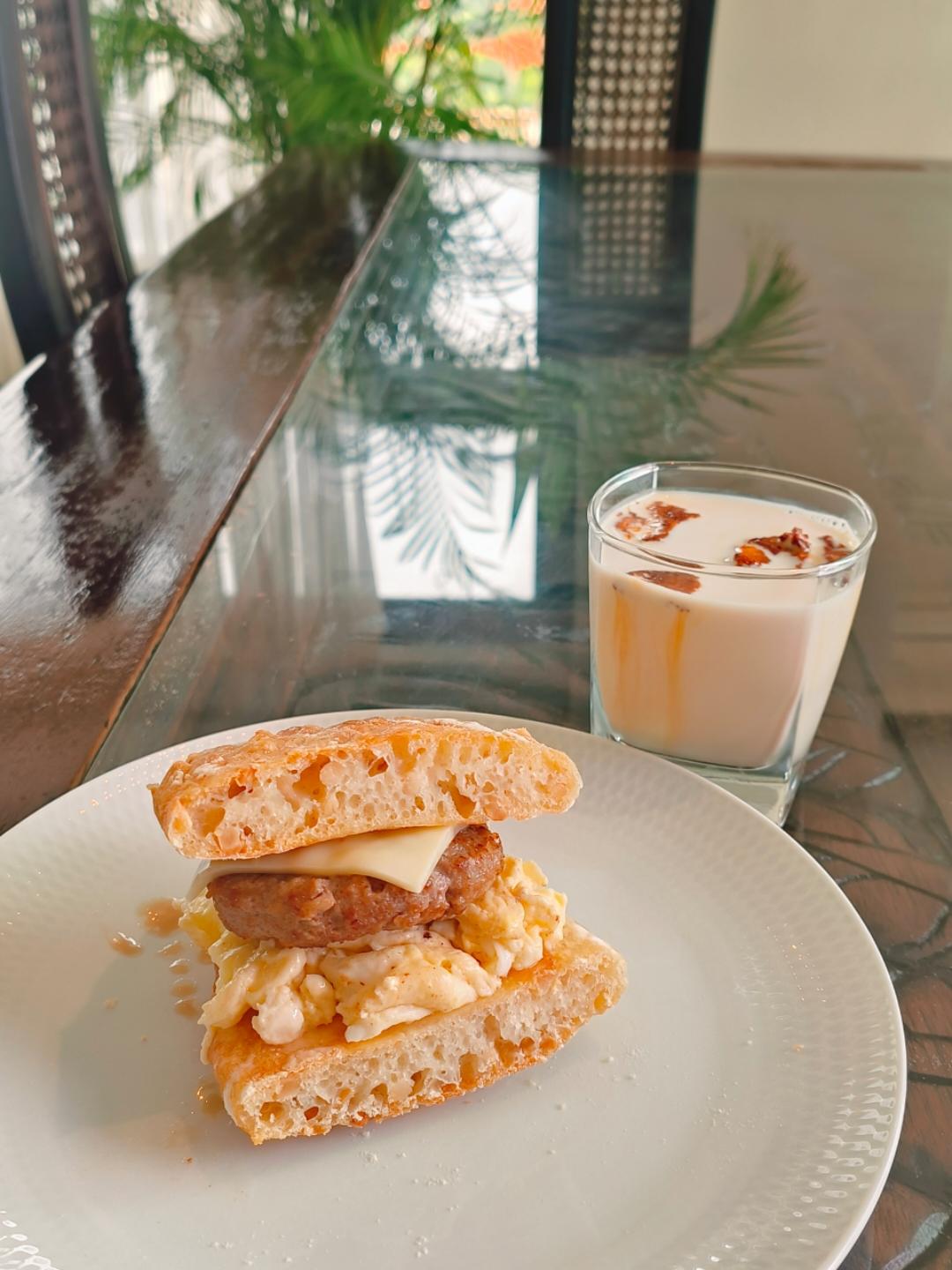 【ciabatta】家庭版恰巴塔，软乎乎的拖鞋面包