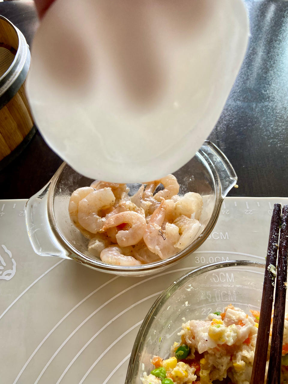 水晶虾饺