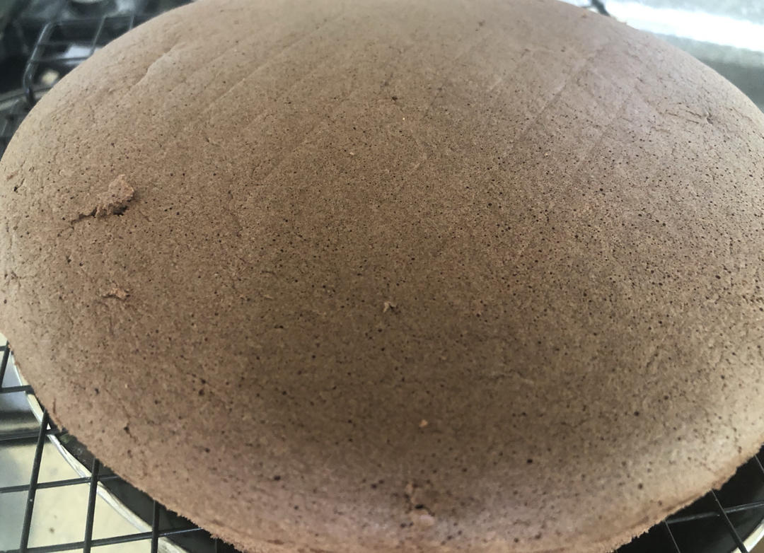 可可戚风蛋糕～8寸～百分百成功