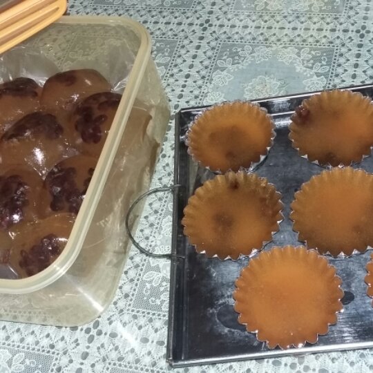蜜豆钵仔糕