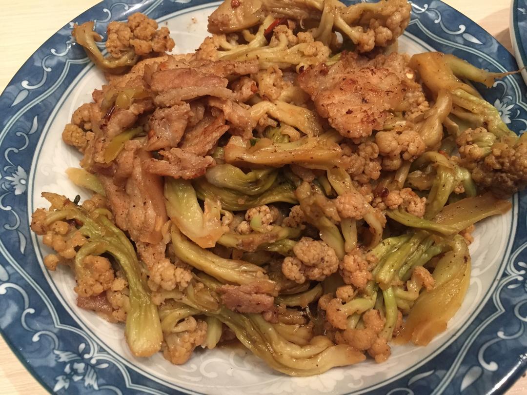 花菜干炒肉