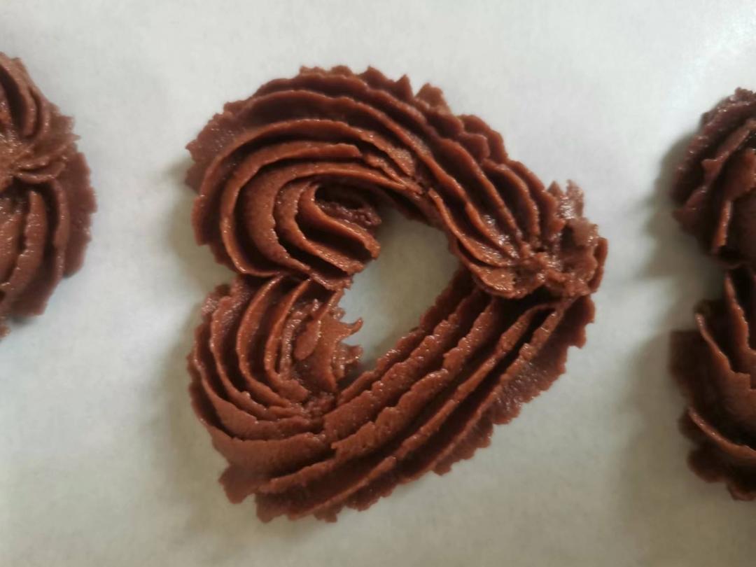 氛围感满满的爱心曲奇