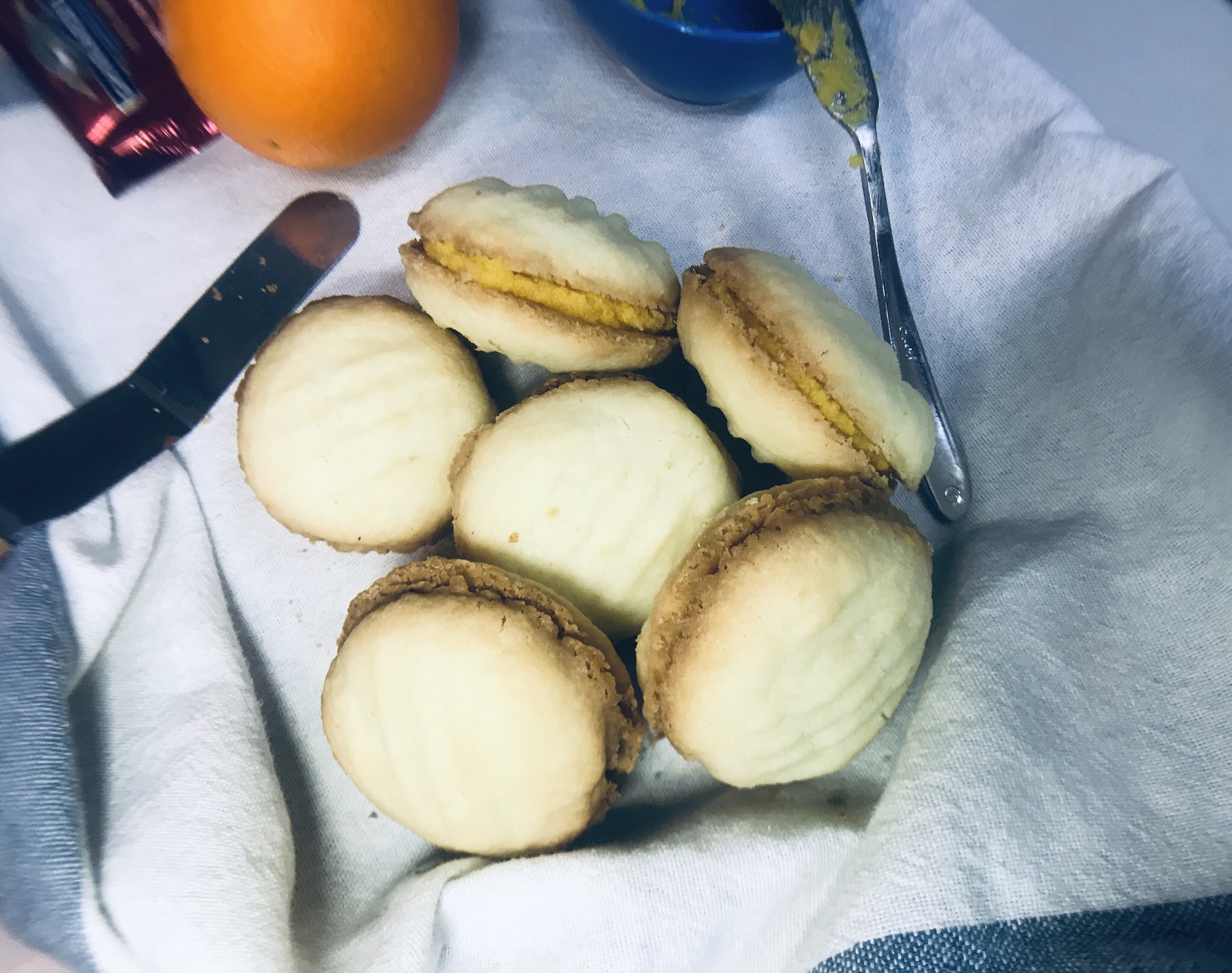 橘子夹心饼干 Marmalade Sandwiched Cookies的做法