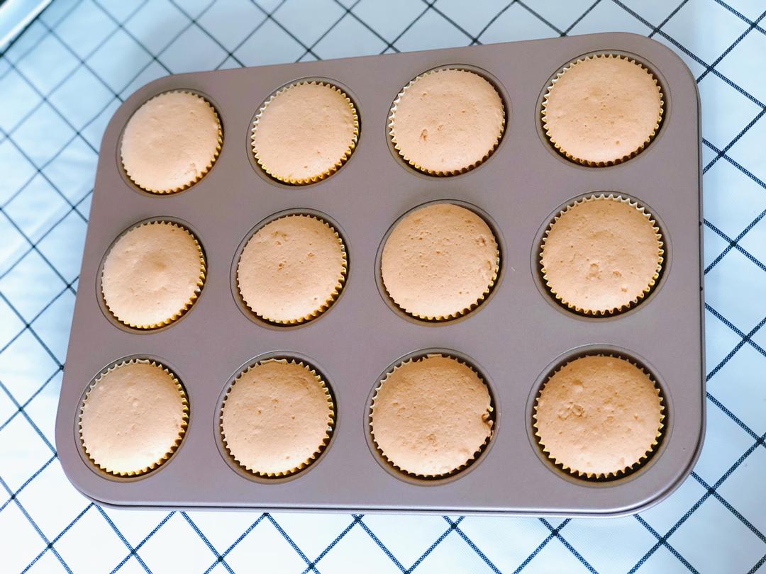 香橙米蛋糕（纸杯蛋糕）