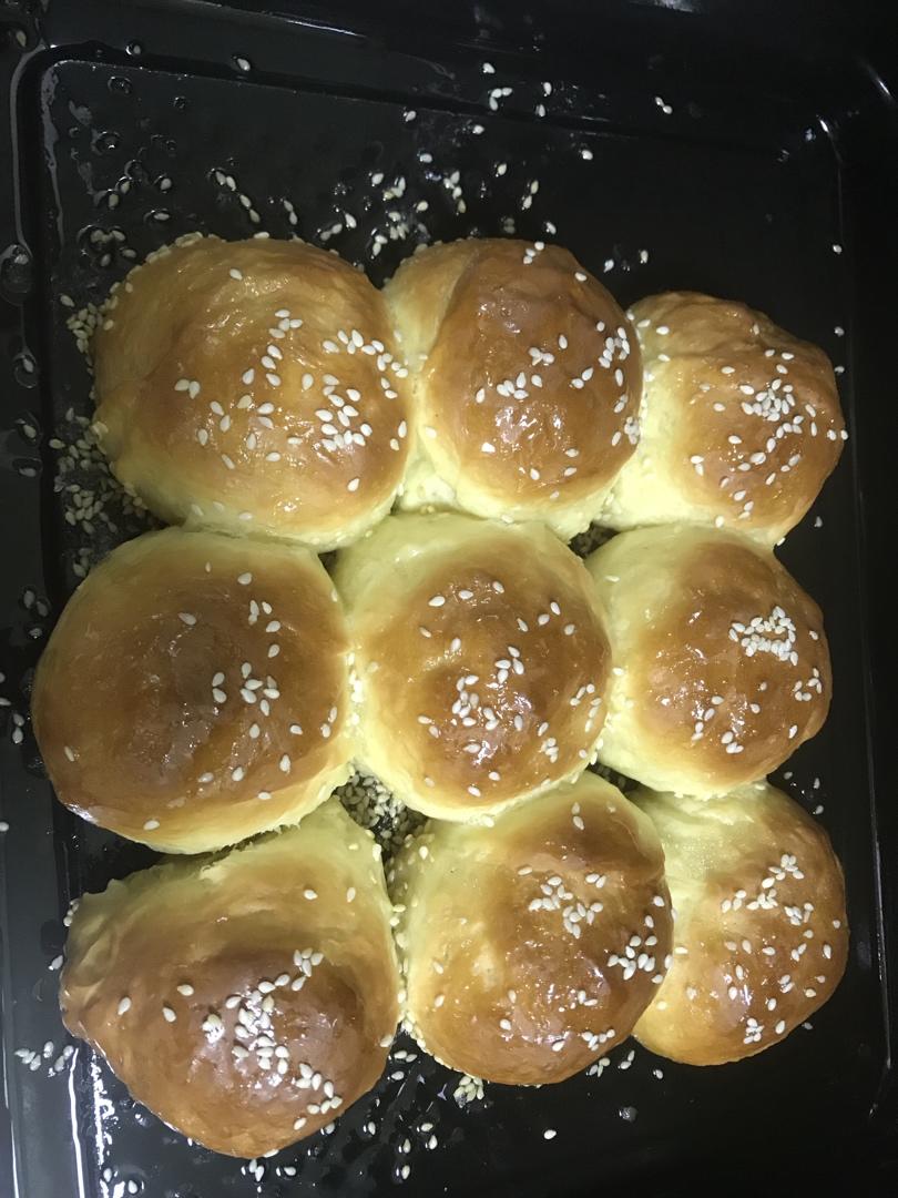 蜂蜜脆底小面包（蜂蜜奶香小餐包）