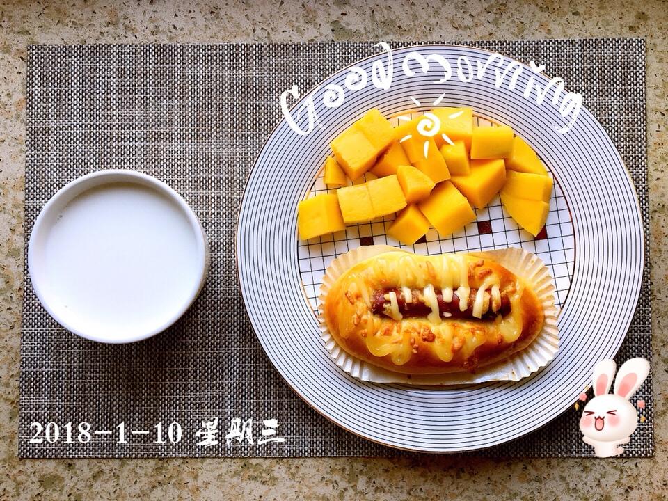 热狗面包
