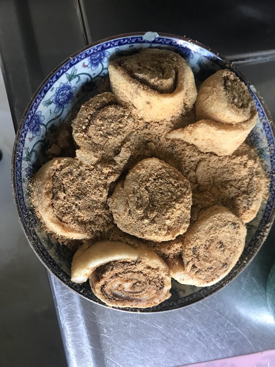 和外面那些妖艳货色不一样的老北京传统驴打滚