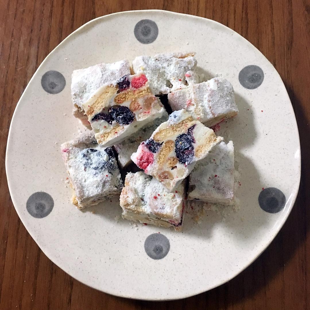 风靡吃货圈的雪花酥