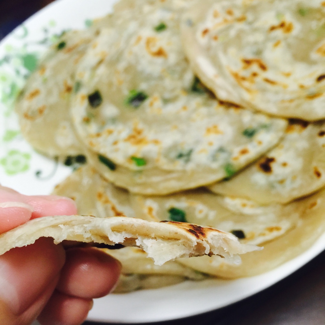 家常葱油饼