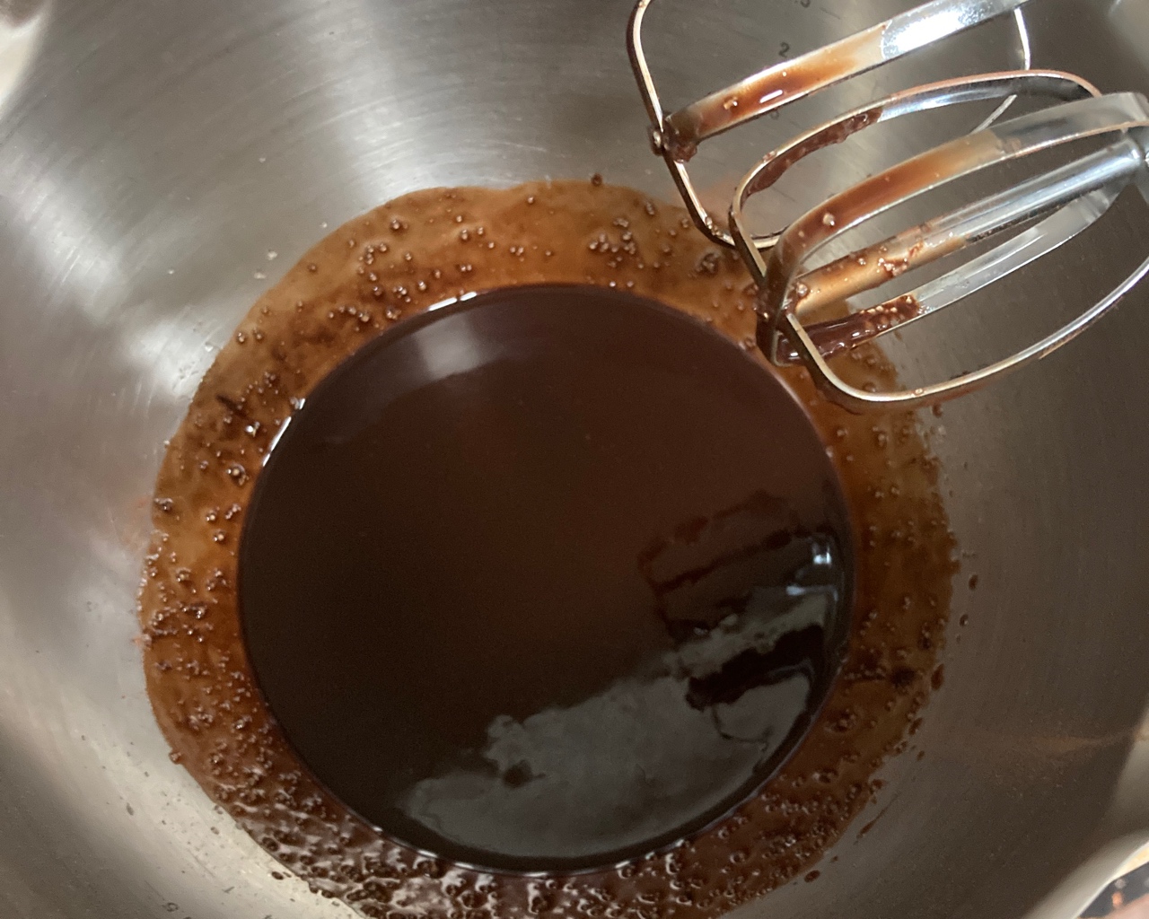北美老式香浓巧克力派（old fashioned chocolate fudge pie）的做法 步骤2