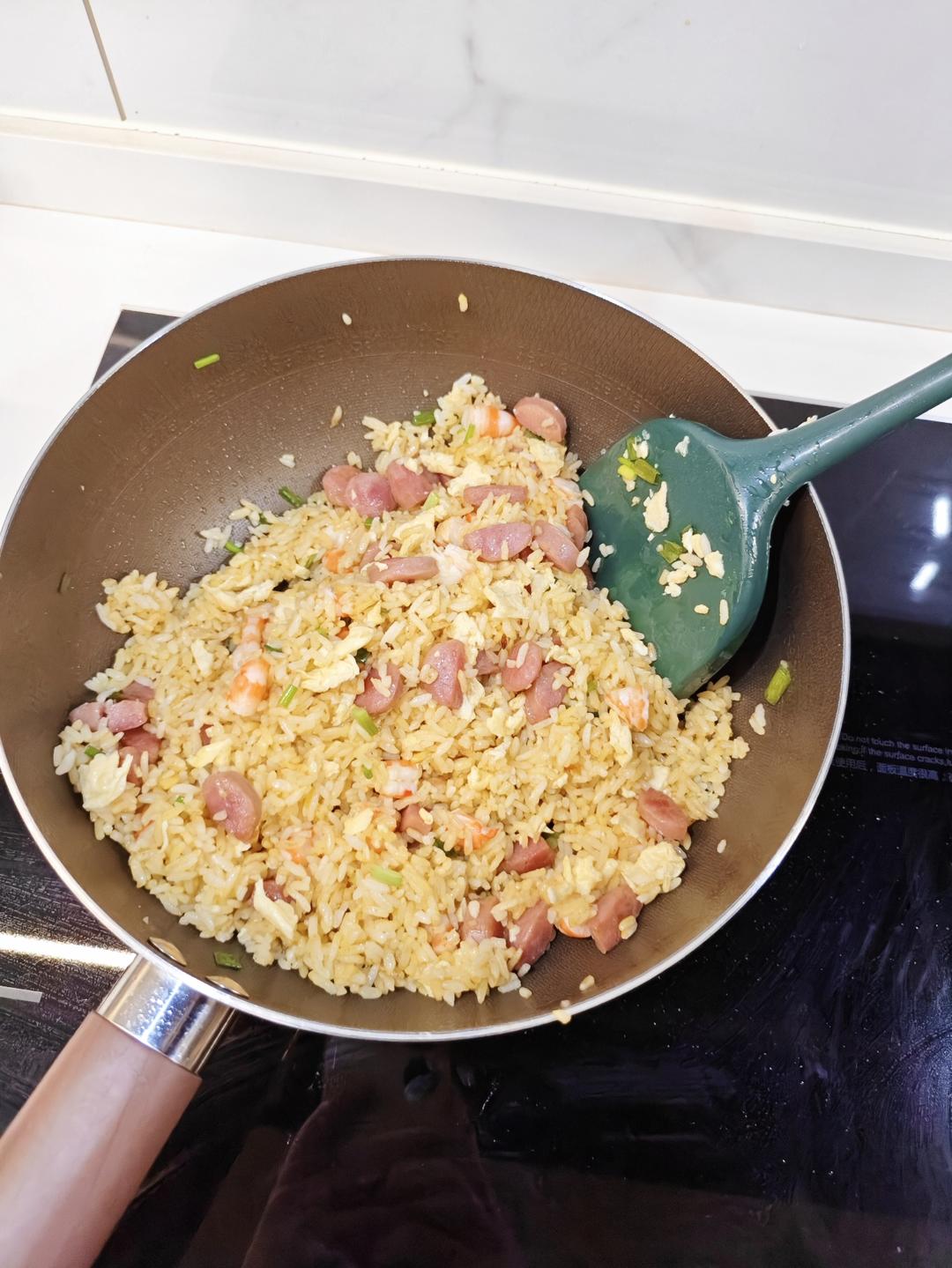 炒米饭蛋炒饭二十分钟快手家常