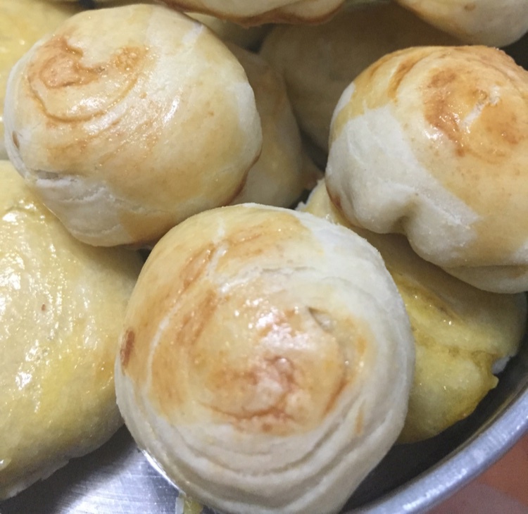 芝麻豆沙酥饼