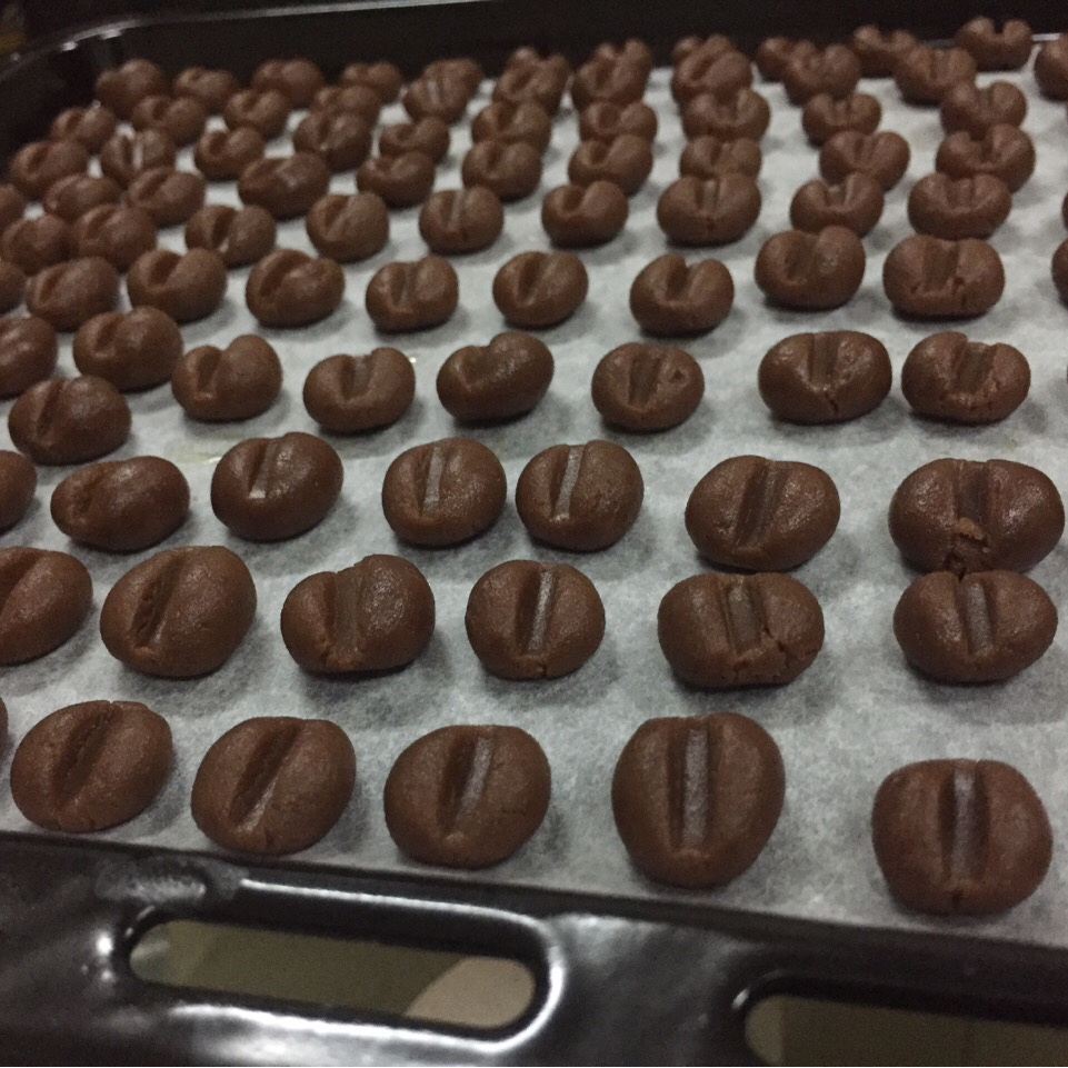 咖啡豆豆饼干
