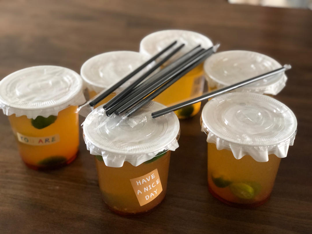小青柠蜂蜜茶