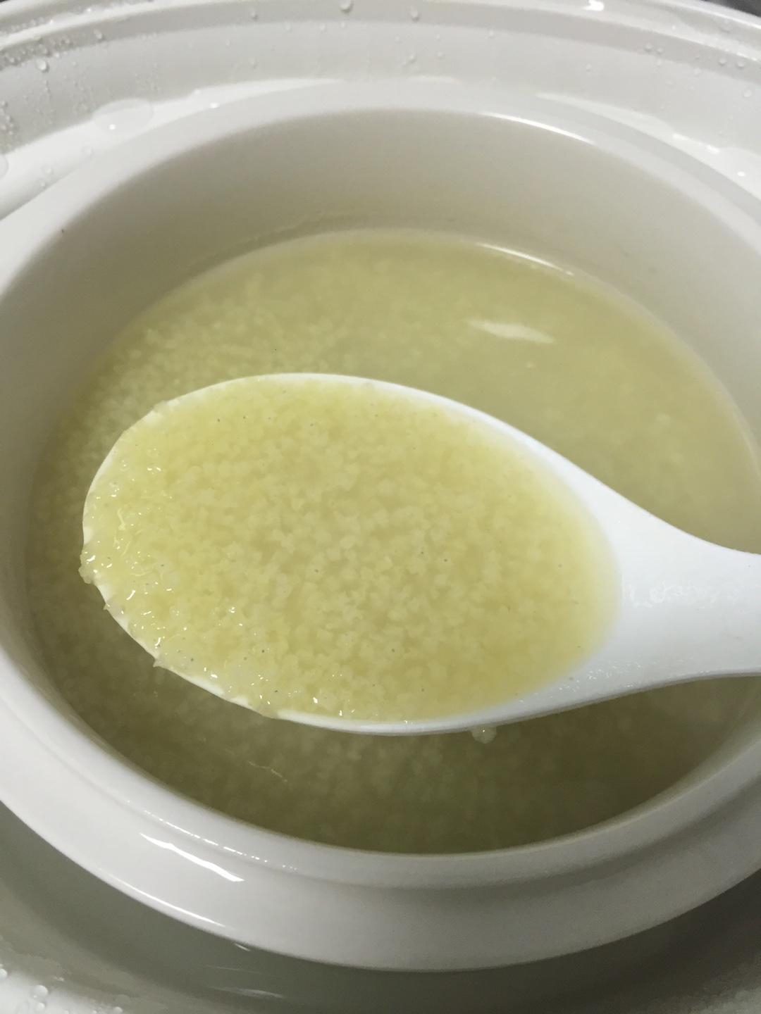 电炖锅版纯小米粥的做法
