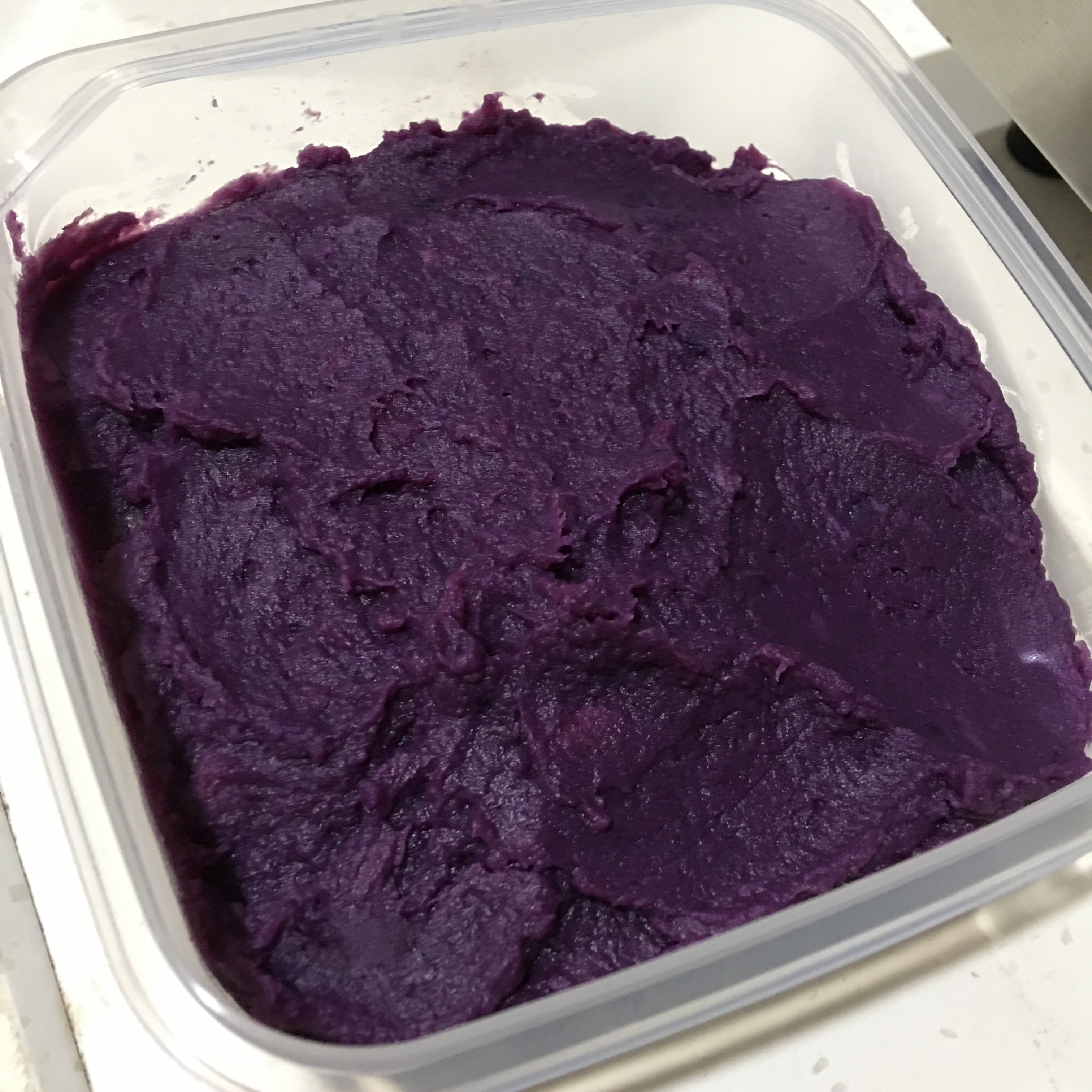 一步做紫薯泥（不用炒不用糖不用油不用搅拌机）的做法