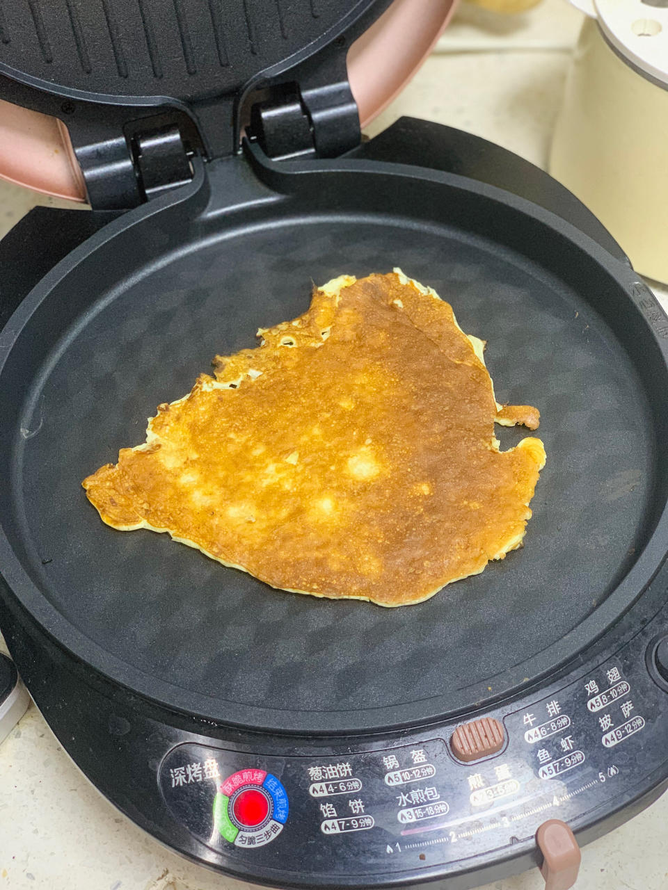 燕麦菠菜饼（电饼铛版）