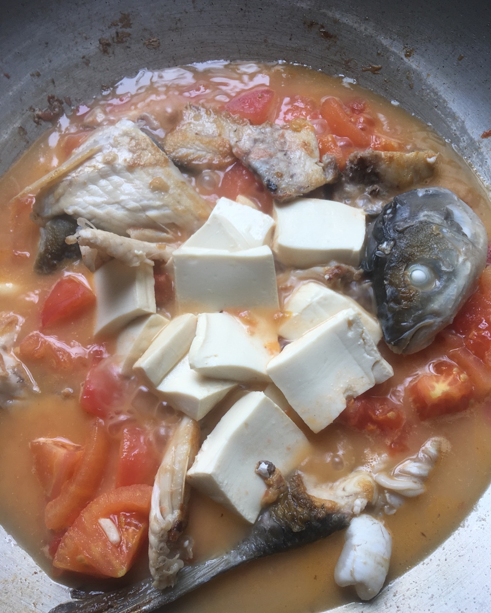 营养丰富的番茄鱼汤(只用加点盐 鲜掉眉毛)