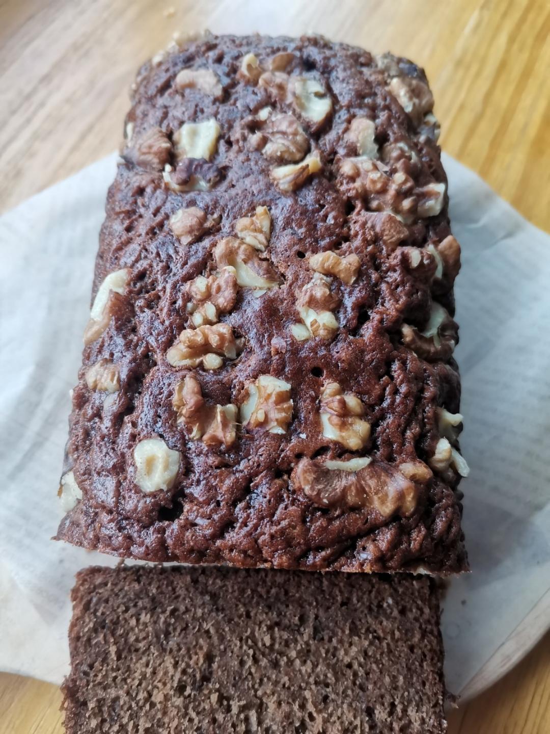 香蕉核桃磅蛋糕 Banana & Walnut Pound Cake
