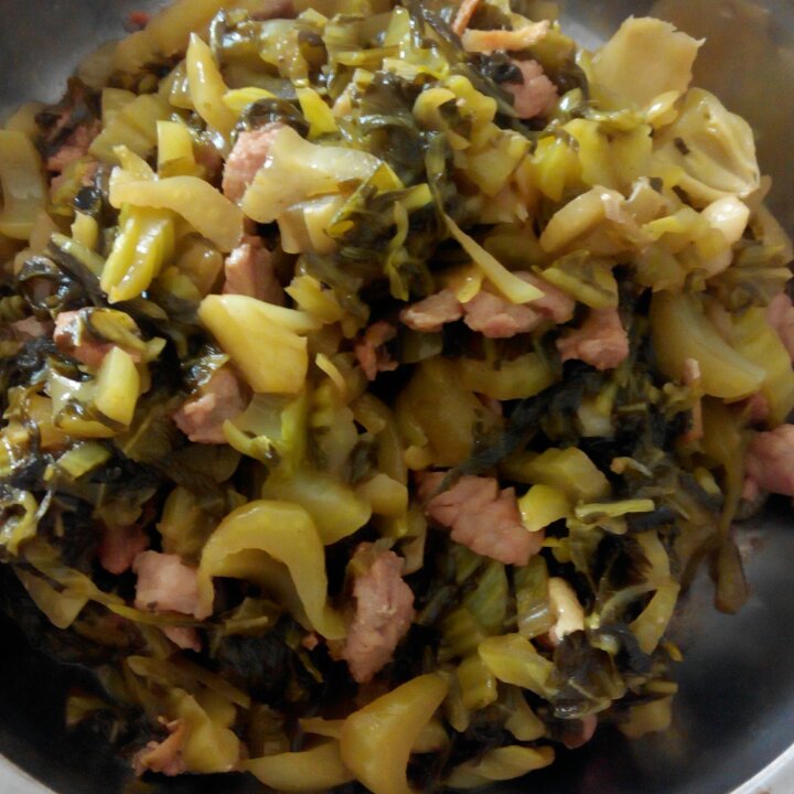 手机用户2420dcfk做的酸菜肉丝