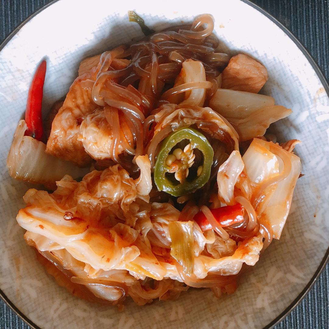 白菜炖粉条
