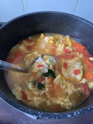 简单健康蔬菜汤的做法 步骤3