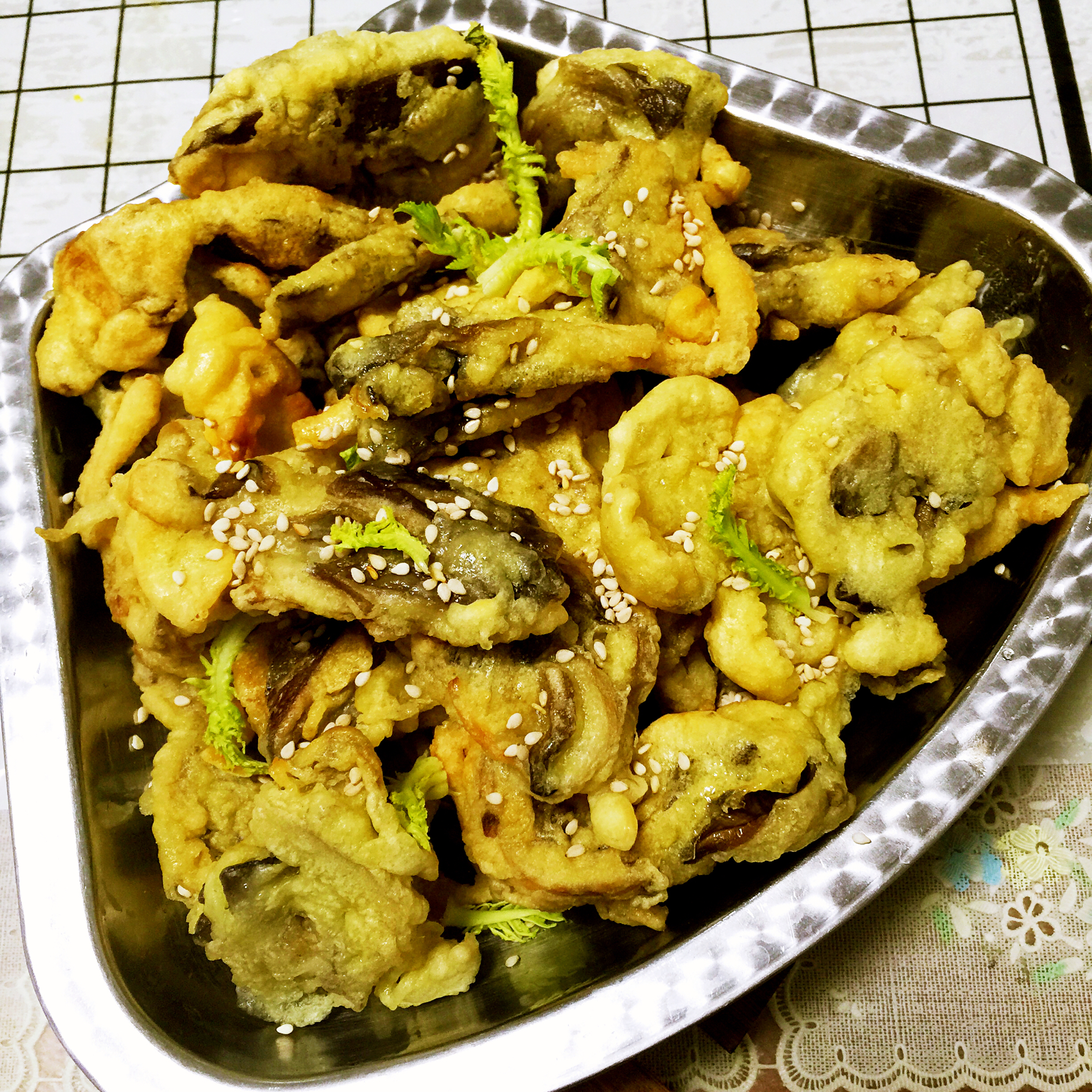 干炸蘑菇（家乡版）