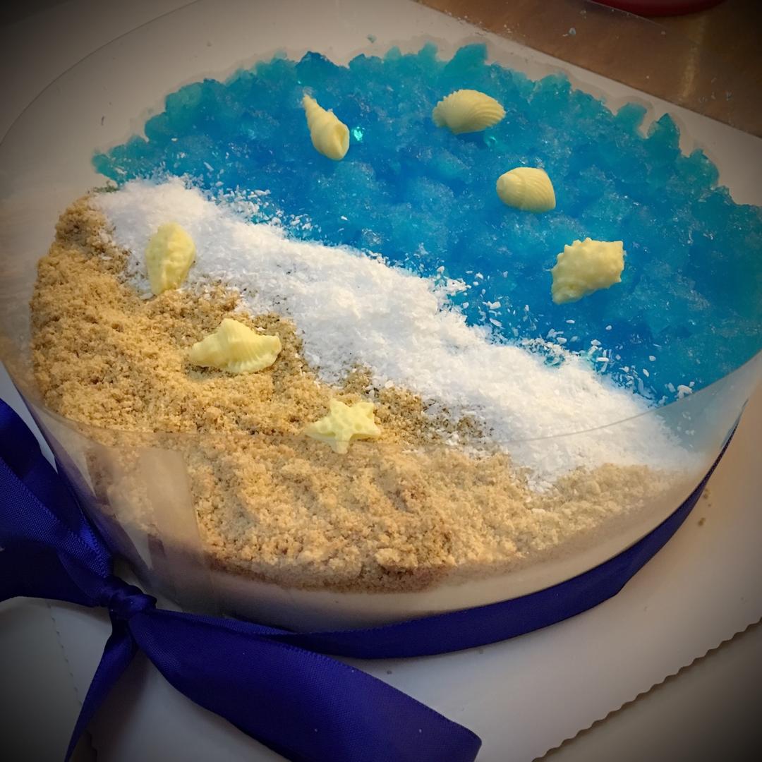 海洋酸奶慕斯蛋糕