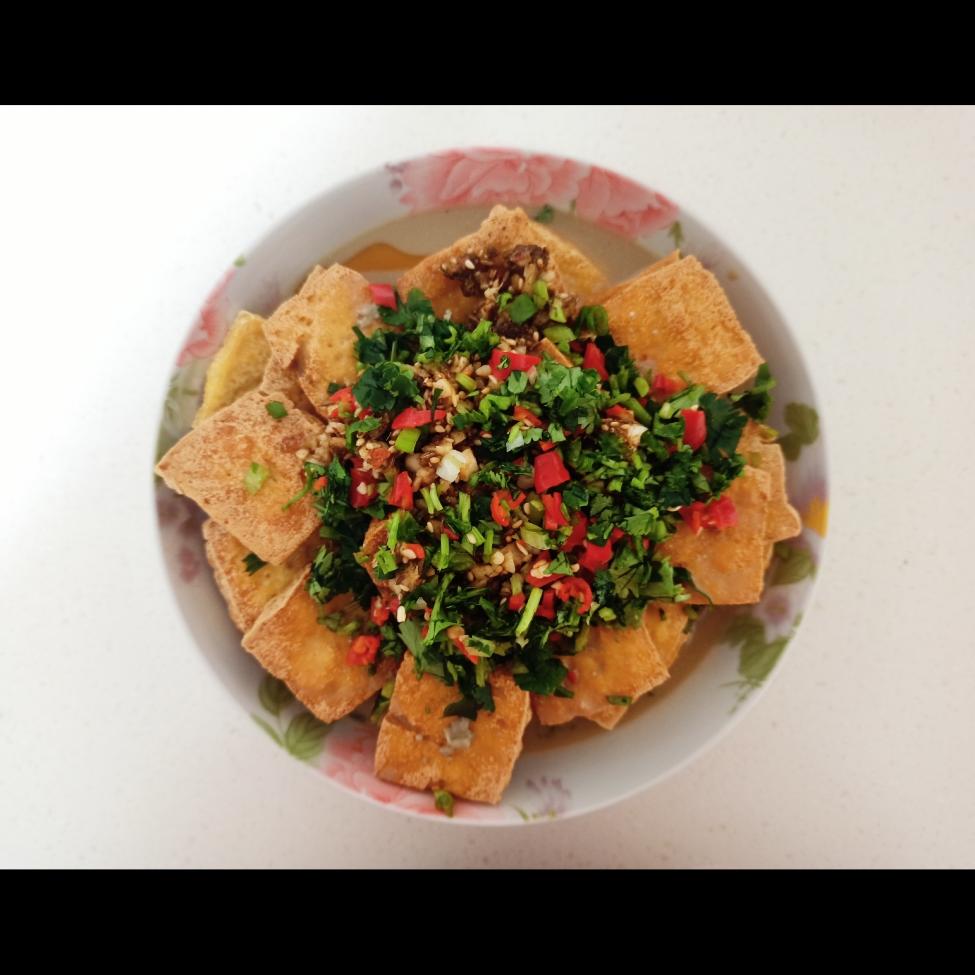 家庭版炸臭豆腐