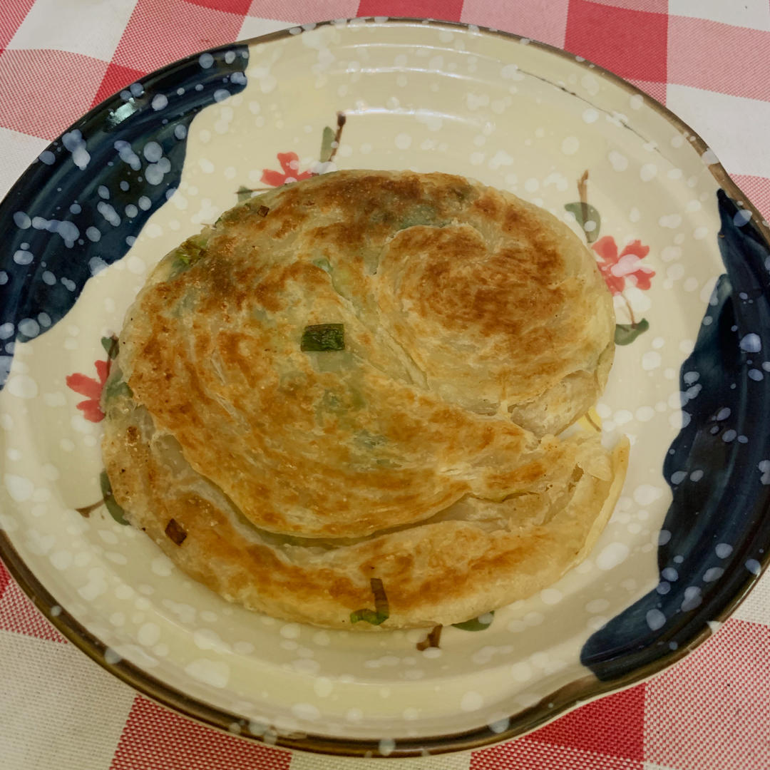 葱油饼家庭版（外酥里嫩）