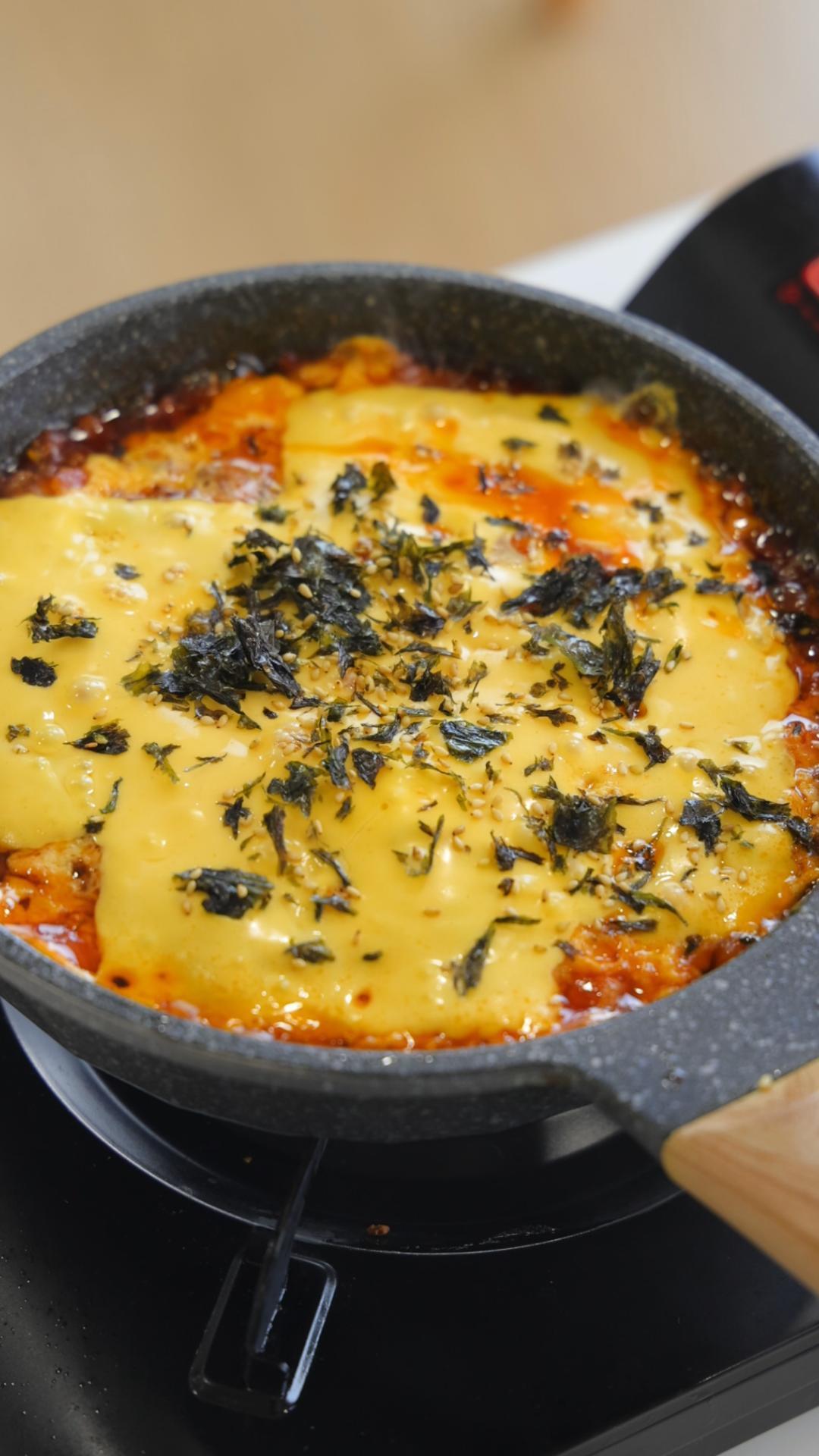 芝士牛肉蛋饭的做法