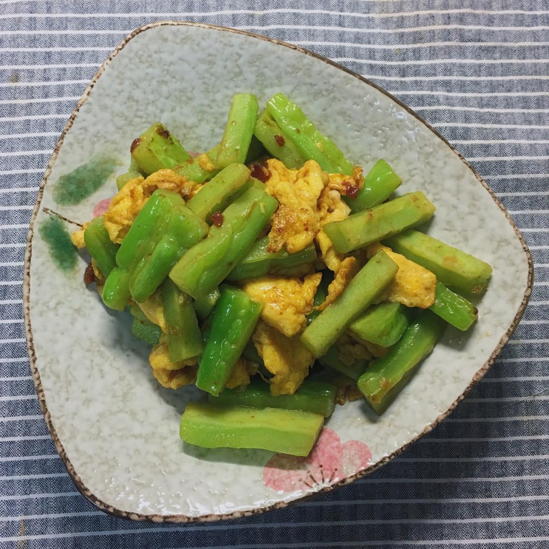 苦瓜炒蛋