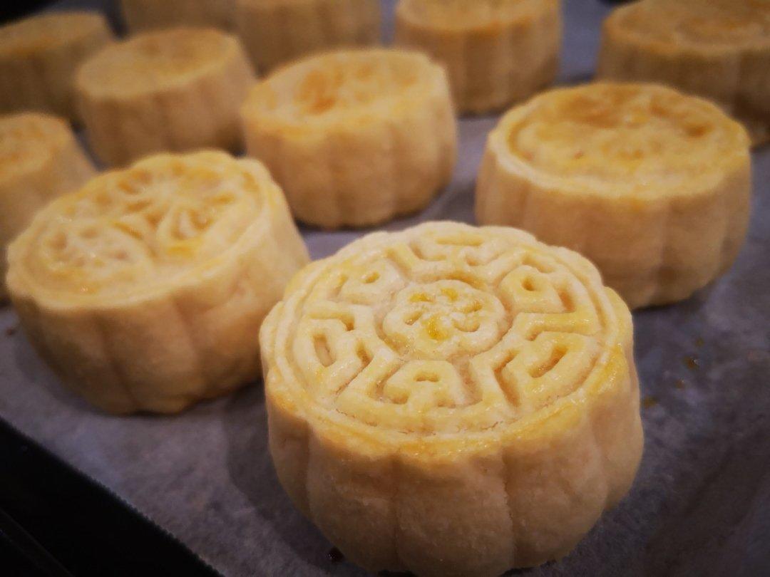 超详细图解版--流心奶黄月饼