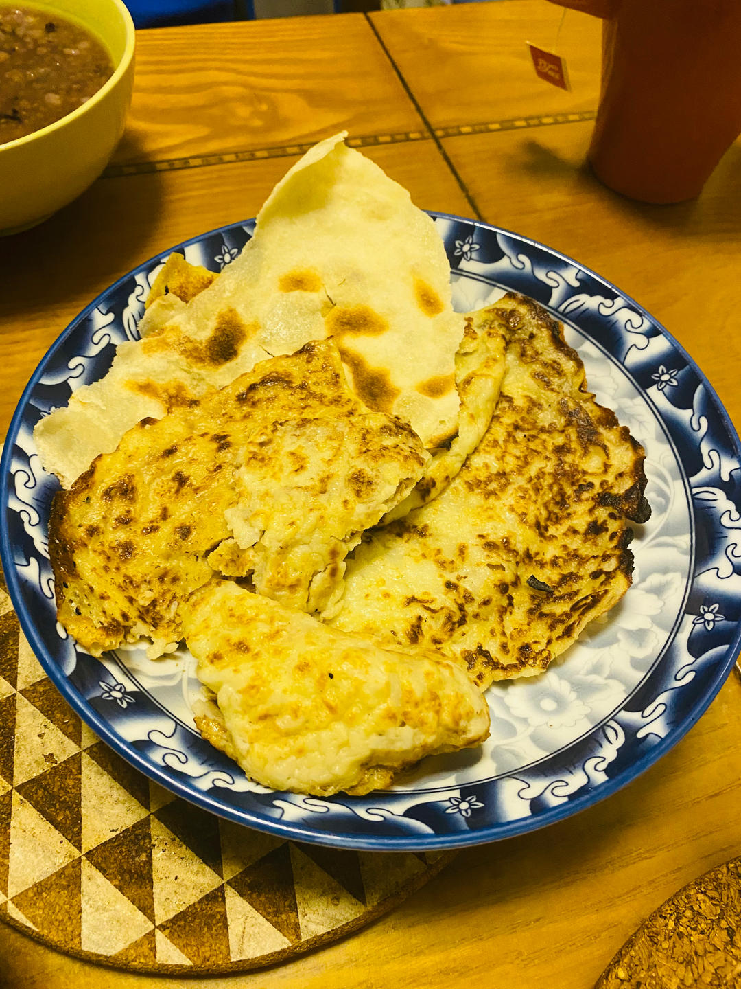 土豆丝鸡蛋卷饼