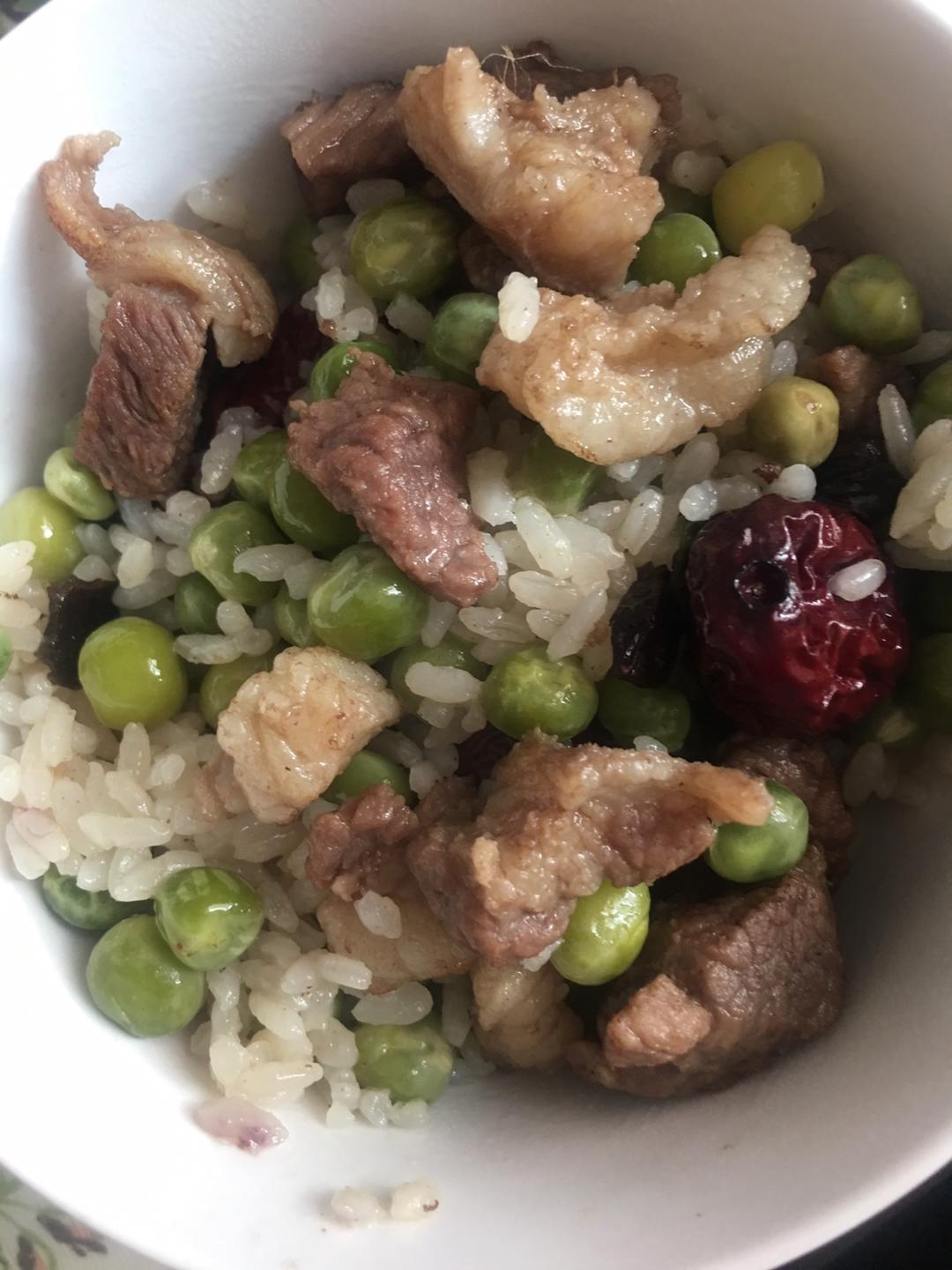 自创豌豆抓饭 独一无二