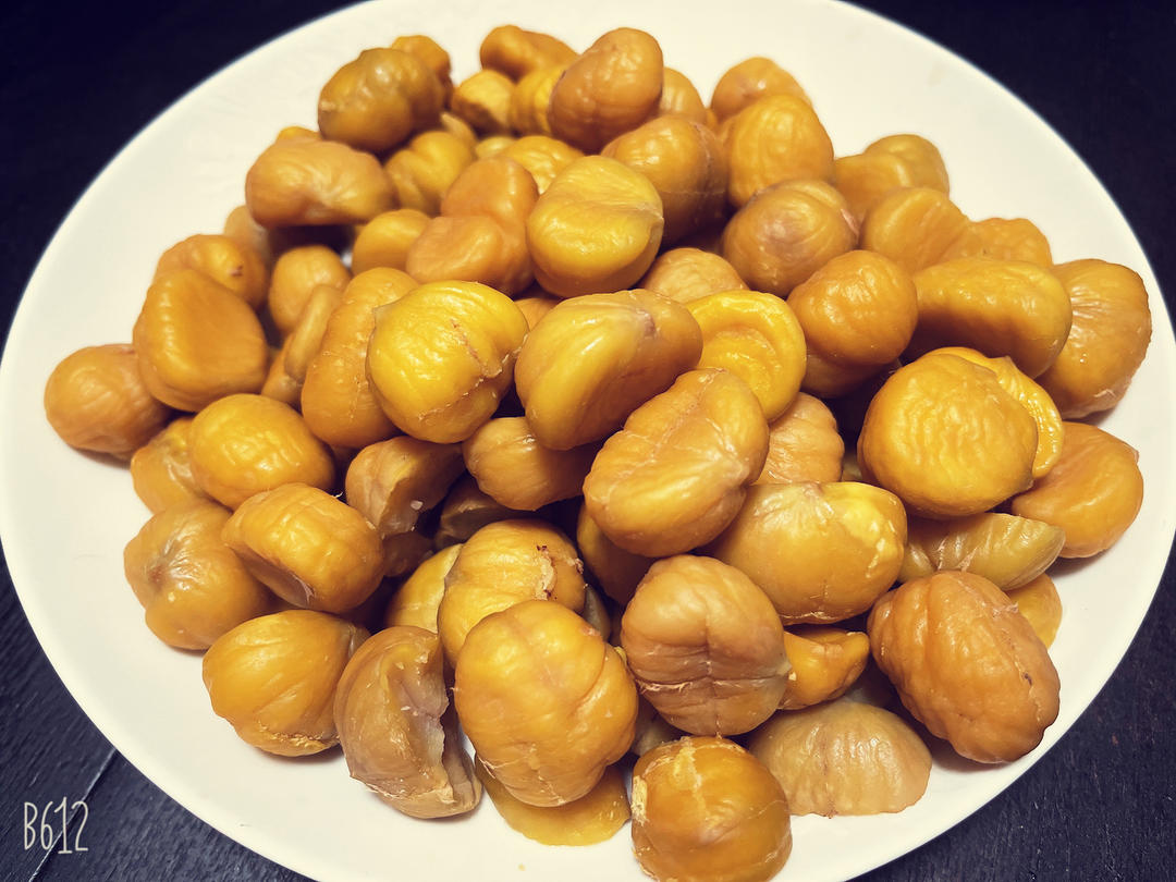 简单的栗子去壳及保存法