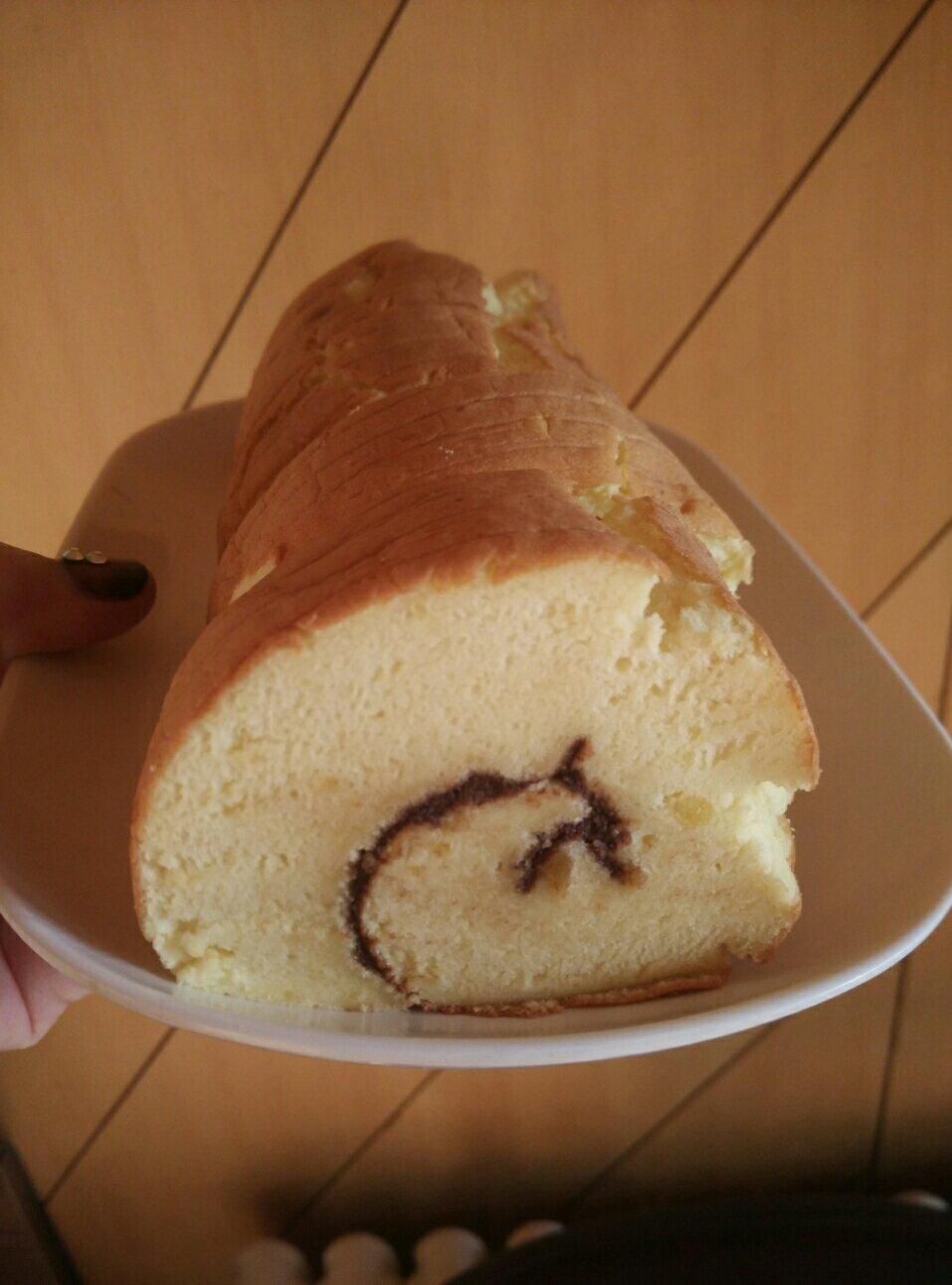 新手也OK喔～瑞士蛋糕卷