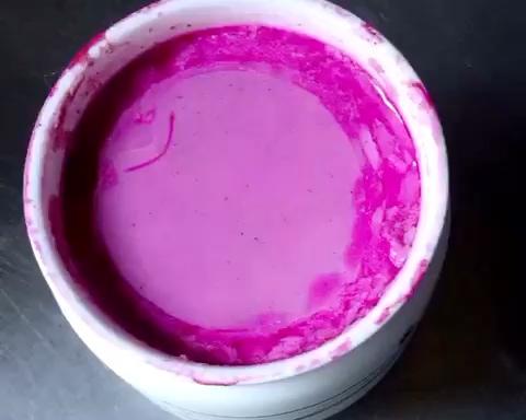 红心火龙果酸奶酪的做法