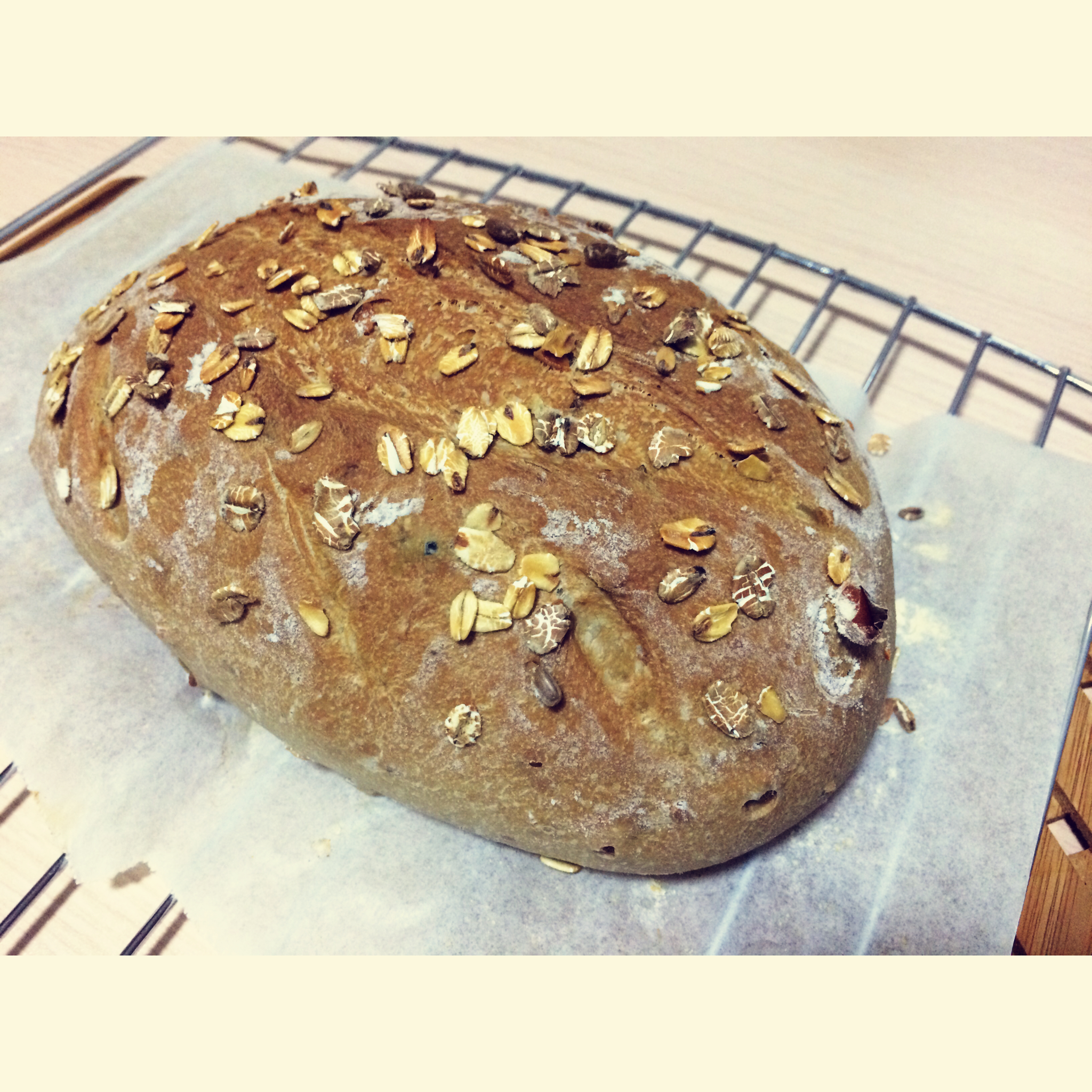 「欧包」经典英式布鲁姆面包 English bloomer