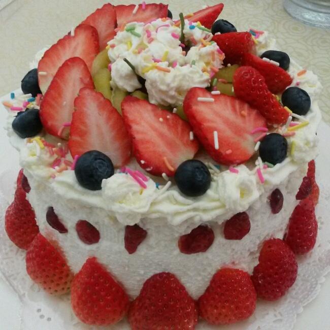 草莓蛋糕的做法 步骤5