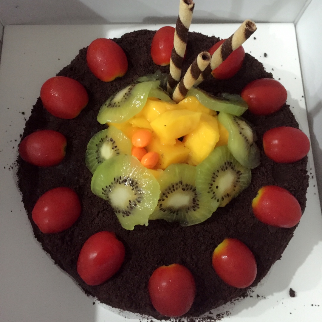 奥利奥水果奶油蛋糕