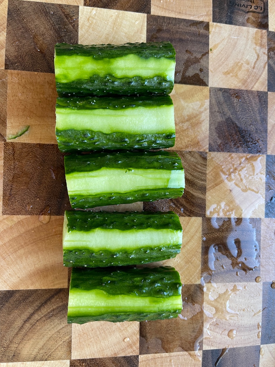 最美年夜饭🎋竹报平安-黄瓜玉米青豆沙拉的做法 步骤2