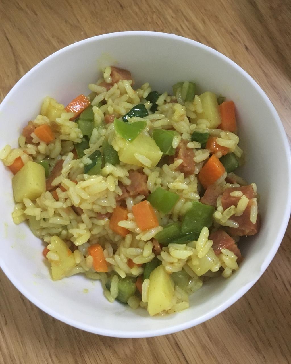 咖喱炒饭