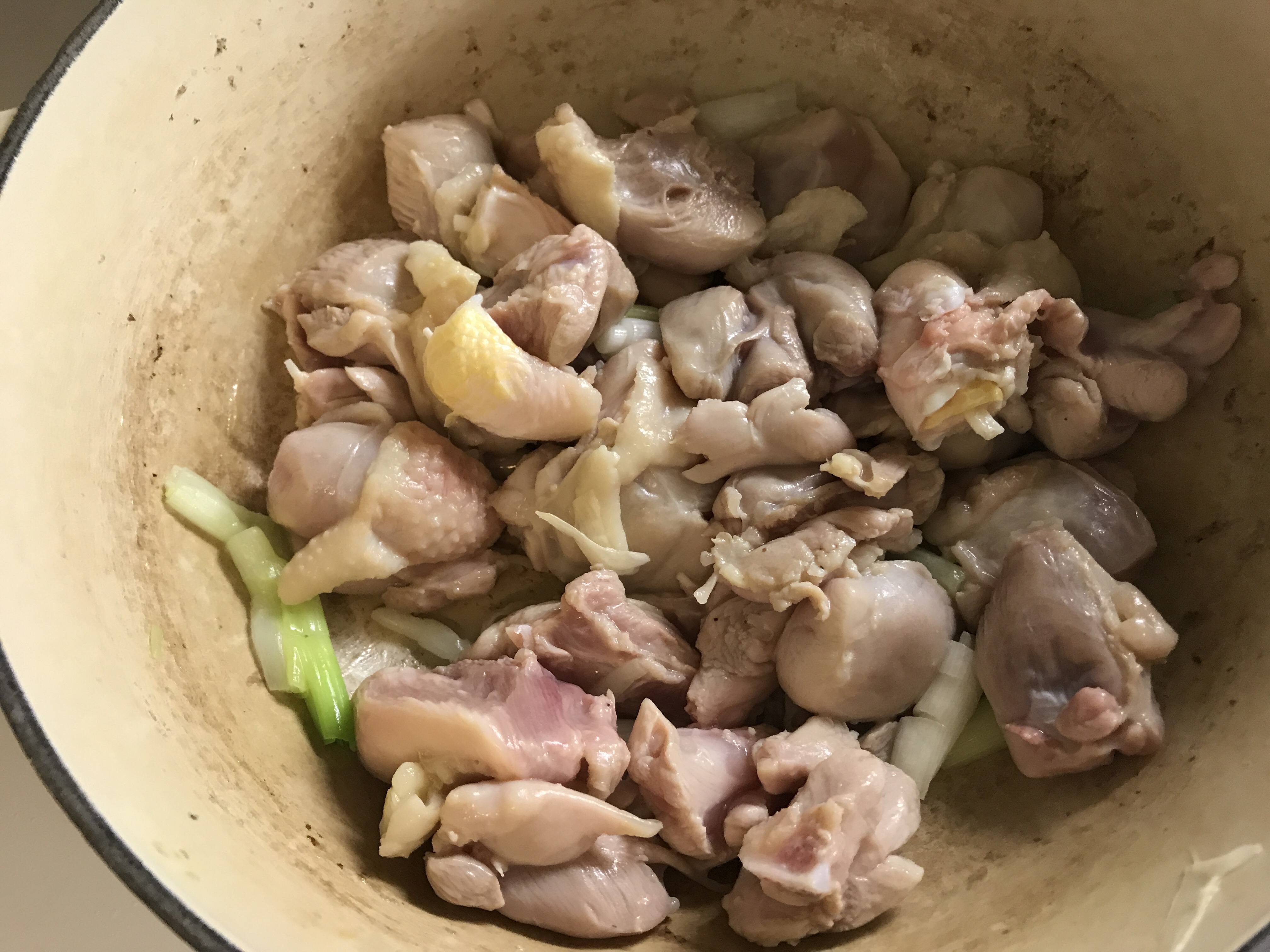 日式青椒鸡肉锅的做法 步骤6