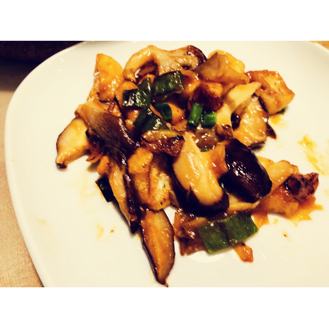 江南菜——蚝油双菇油面筋