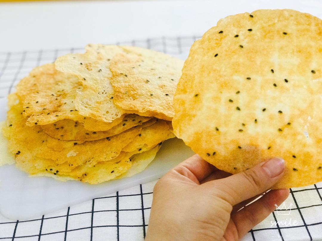 香酥蛋卷/饼（低油低糖版）的做法